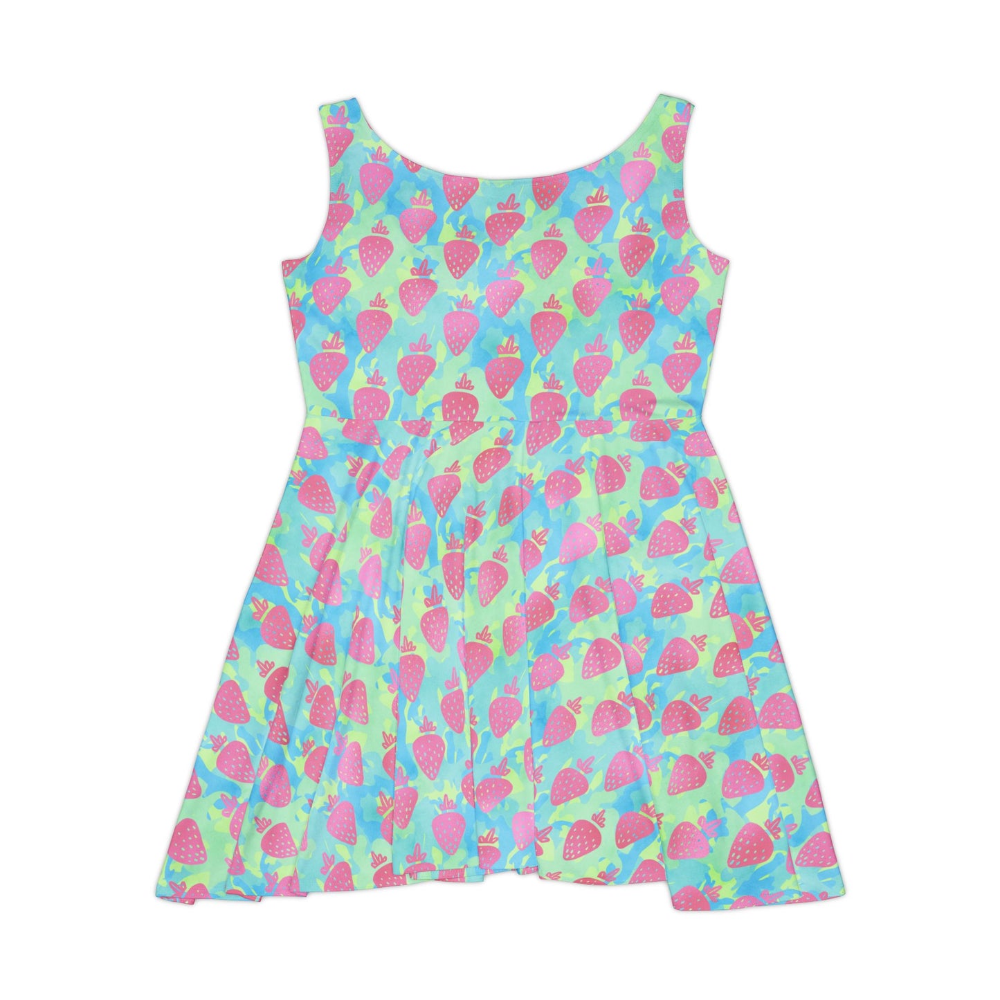 Strawberry Breeze Women's Skater Dress