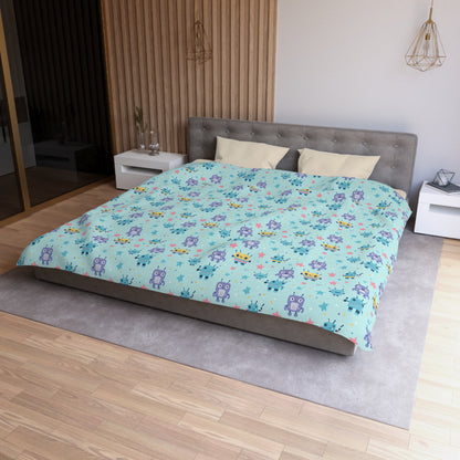 Robo Galaxy Giggles Microfiber Duvet Cover