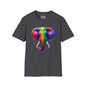 Colorful Elephant Adult T-shirt