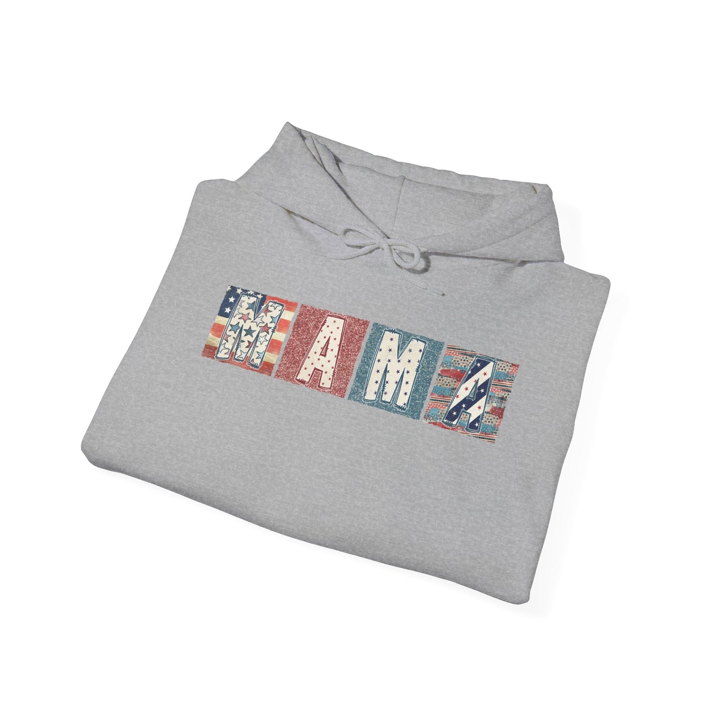 Mama (Patriotic) Heavy Blend™ Hooded Sweatshirt