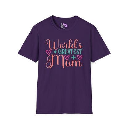 World's Greatest Mom Adult T-shirt