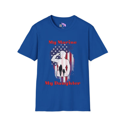 My Marine My Daughter (Mom) T-shirt