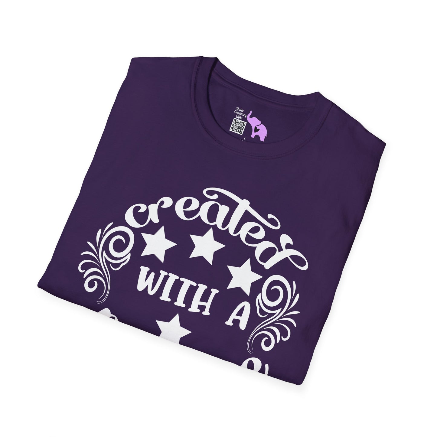 Created With A Purpose Adult T-shirt