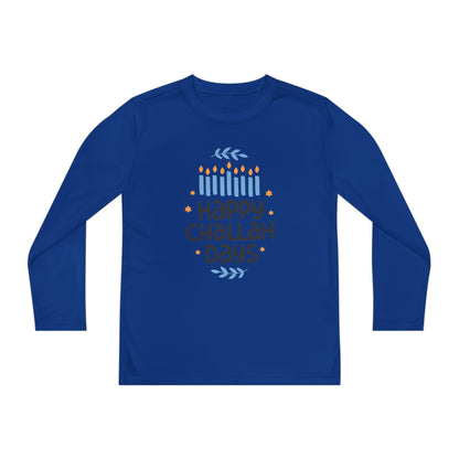 Happy Challah Days Youth Long Sleeve Tee