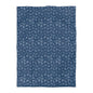 Blue Hexagons Microfiber Duvet Cover