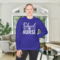 School Nurse Adult Long Sleeve Tee