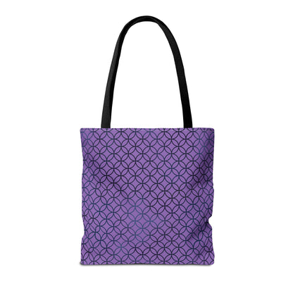 Amethyst Interlock Canvas Tote Bag