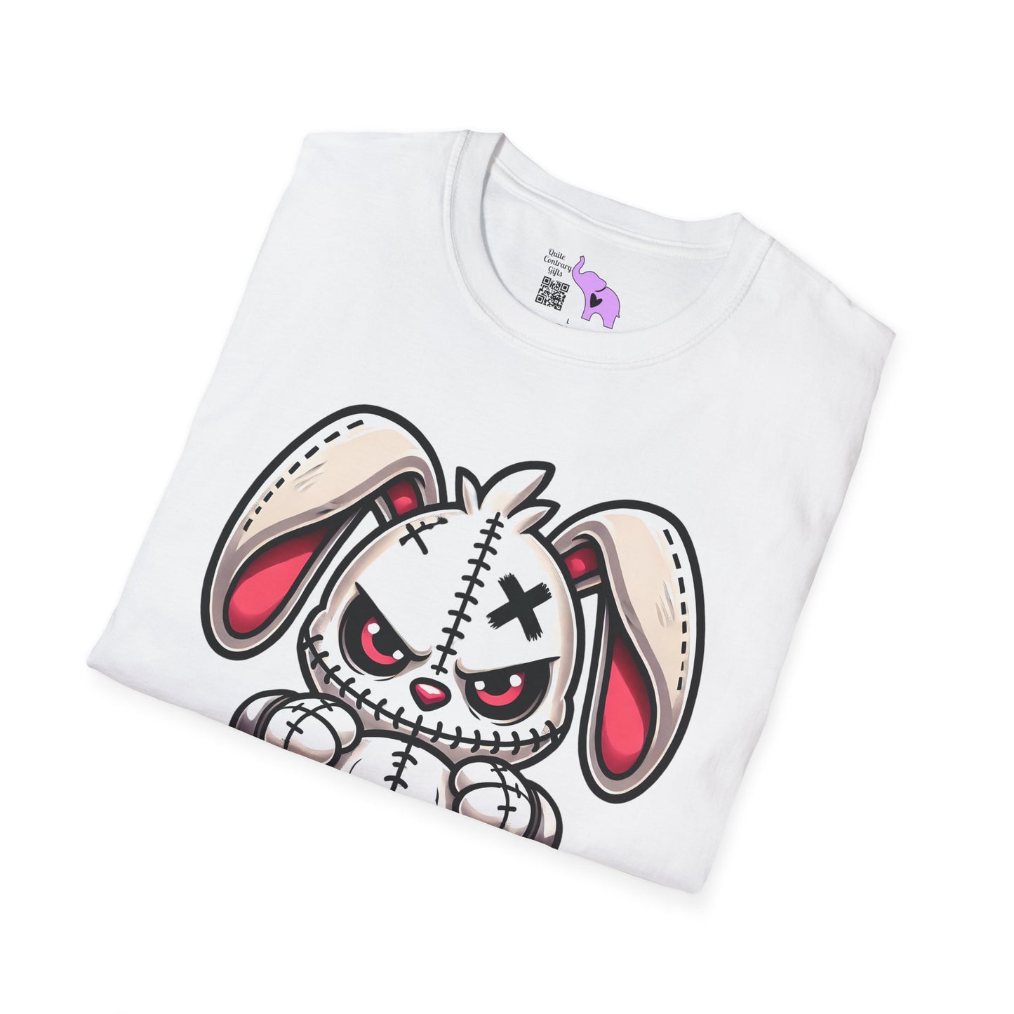 Boo You (Voodoo Bunny/Skull) Adult T-shirt