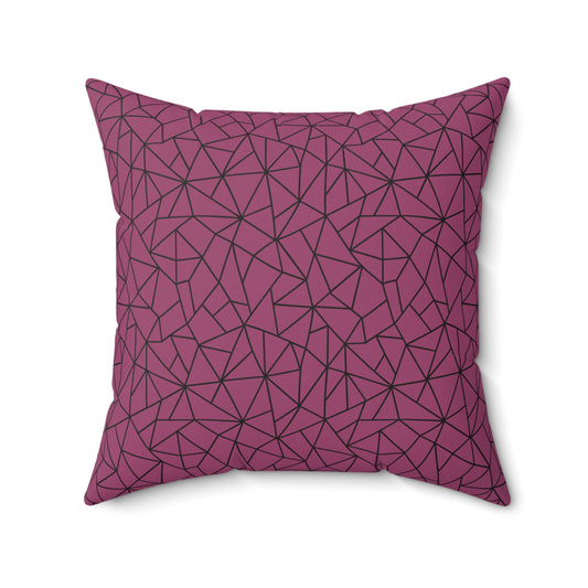 Fragmented Beauty Throw Pillow
