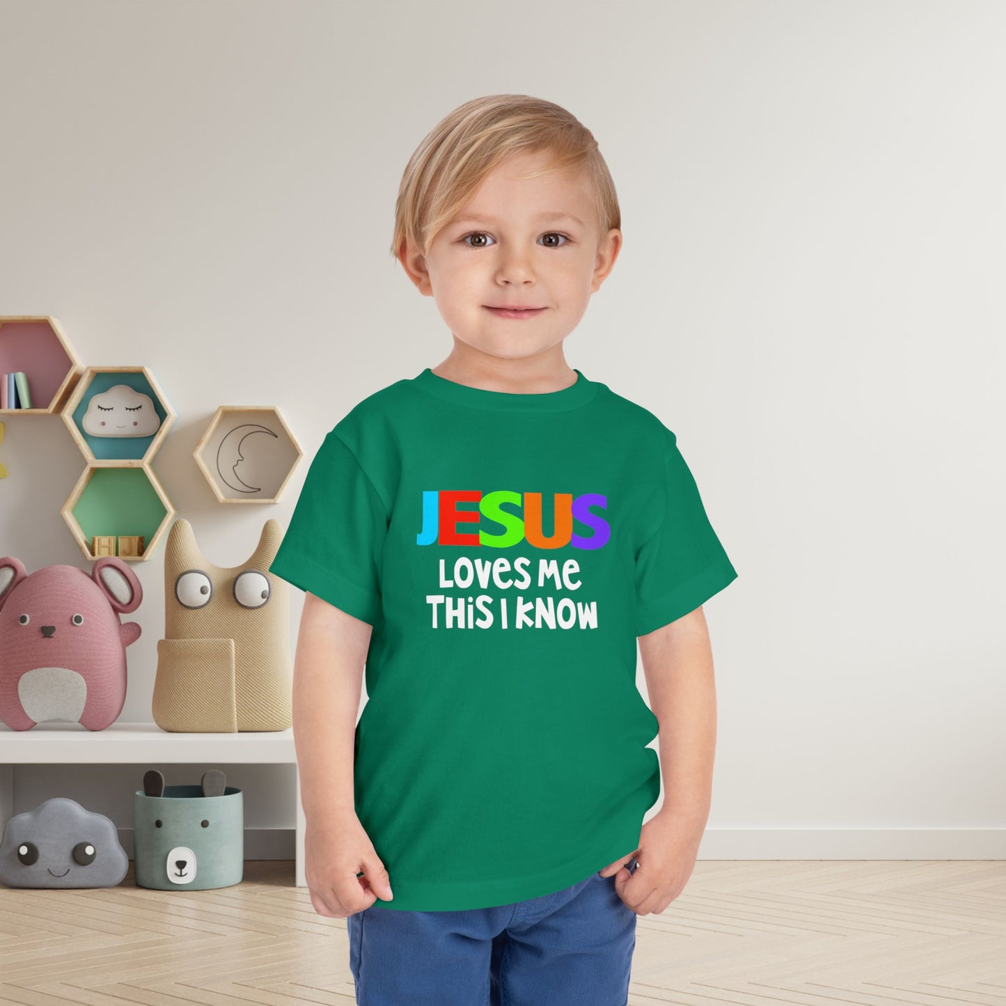 Jesus Loves Me This I Know Toddler Tee