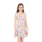 Axolotl Whimsy Girls' Sleeveless Sundress