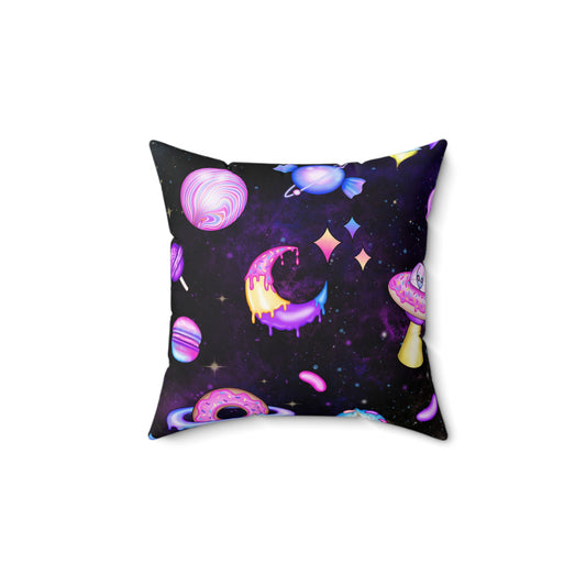 Cosmic Recess Throw Pillow
