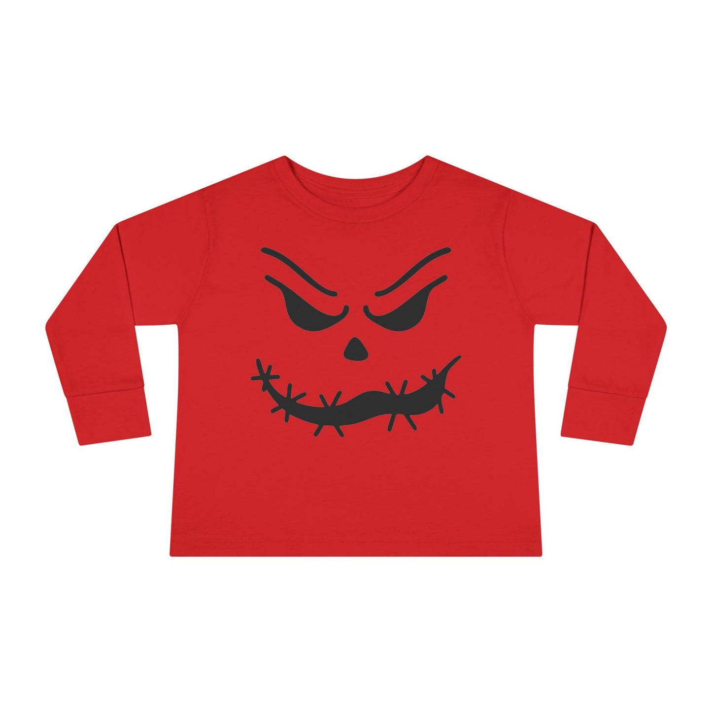 Loopy Jack-O-Lantern Toddler Long Sleeve Tee