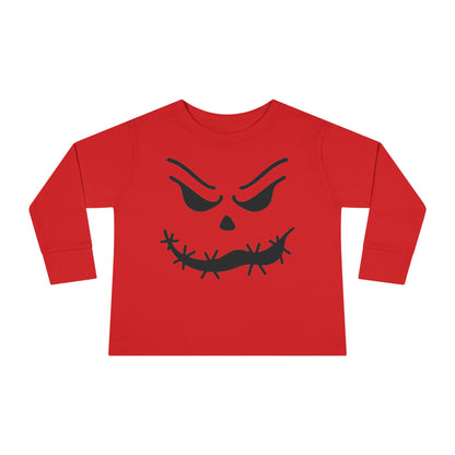 Loopy Jack-O-Lantern Toddler Long Sleeve Tee