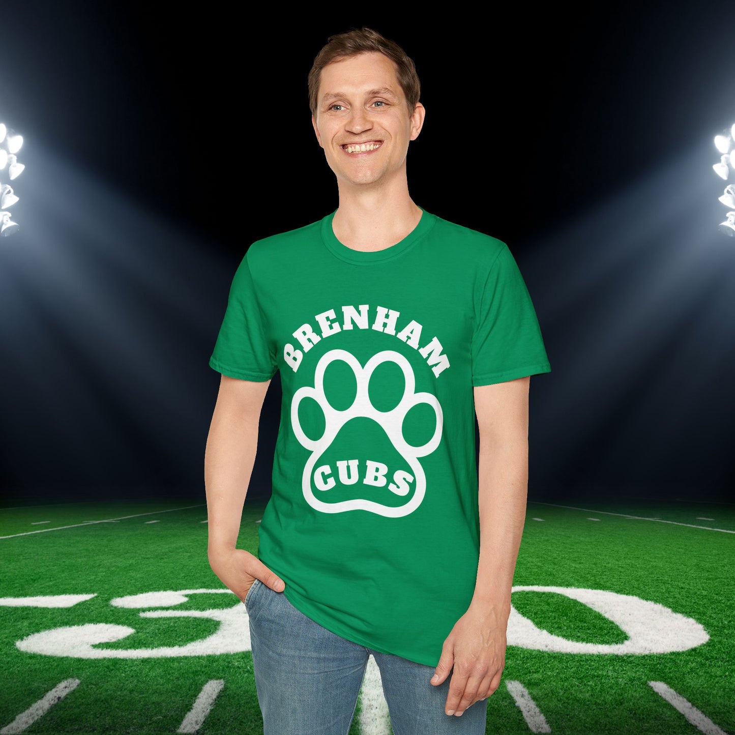 Brenham Cubs Adult T-shirt