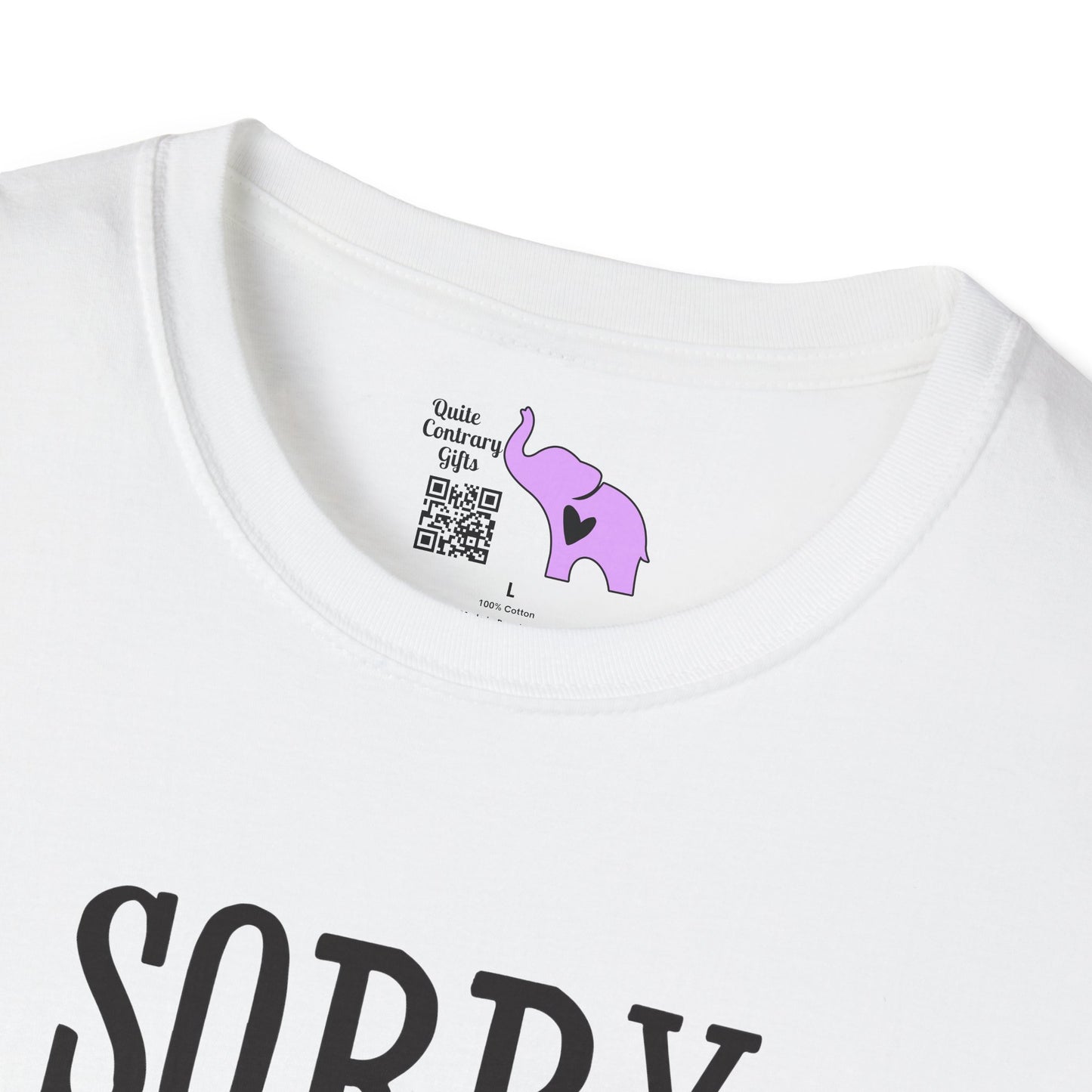 Sorry I'm Only Talking To Jesus Today Adult T-shirt