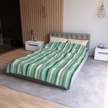 Seafoam Glass Microfiber Duvet Cover