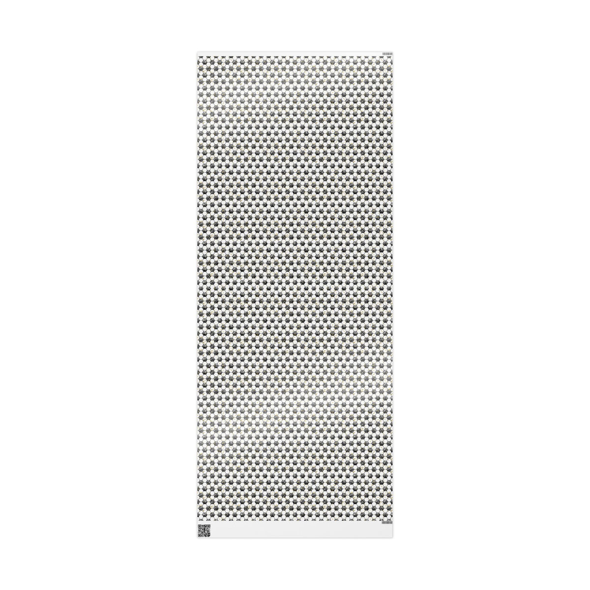 Soccer Gold Rush Wrapping Paper