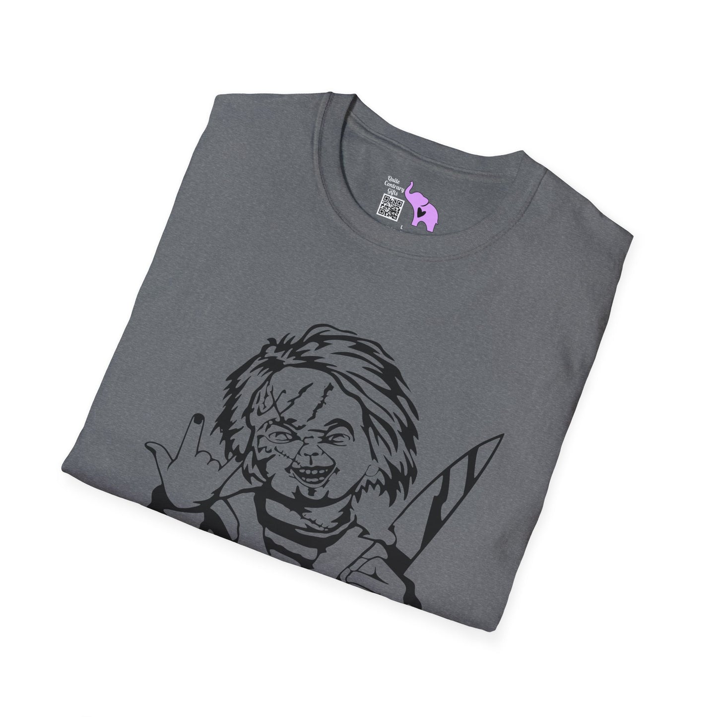 Chucky Rock or Die Adult T-shirt