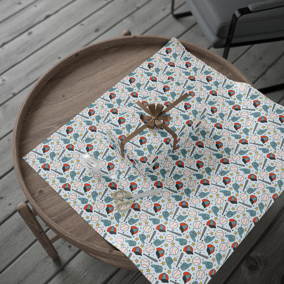 Home Run Heroes Wrapping Paper