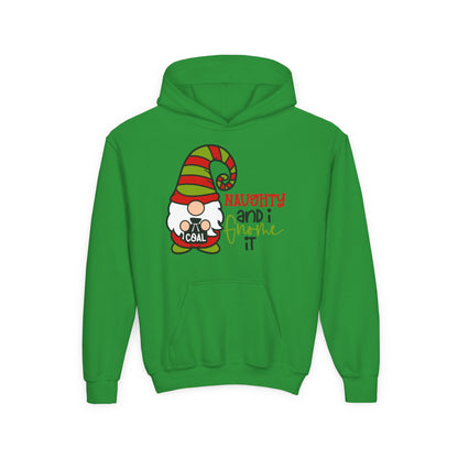 Naughty and I Gnome It Youth Hoodie
