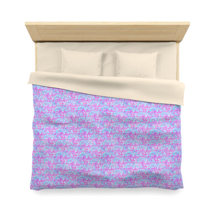 Sweet Berry Bloom Microfiber Duvet Cover