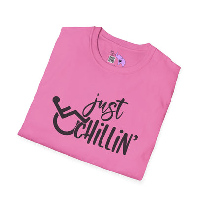 Just Chillin' (Disabled) Adult T-shirt