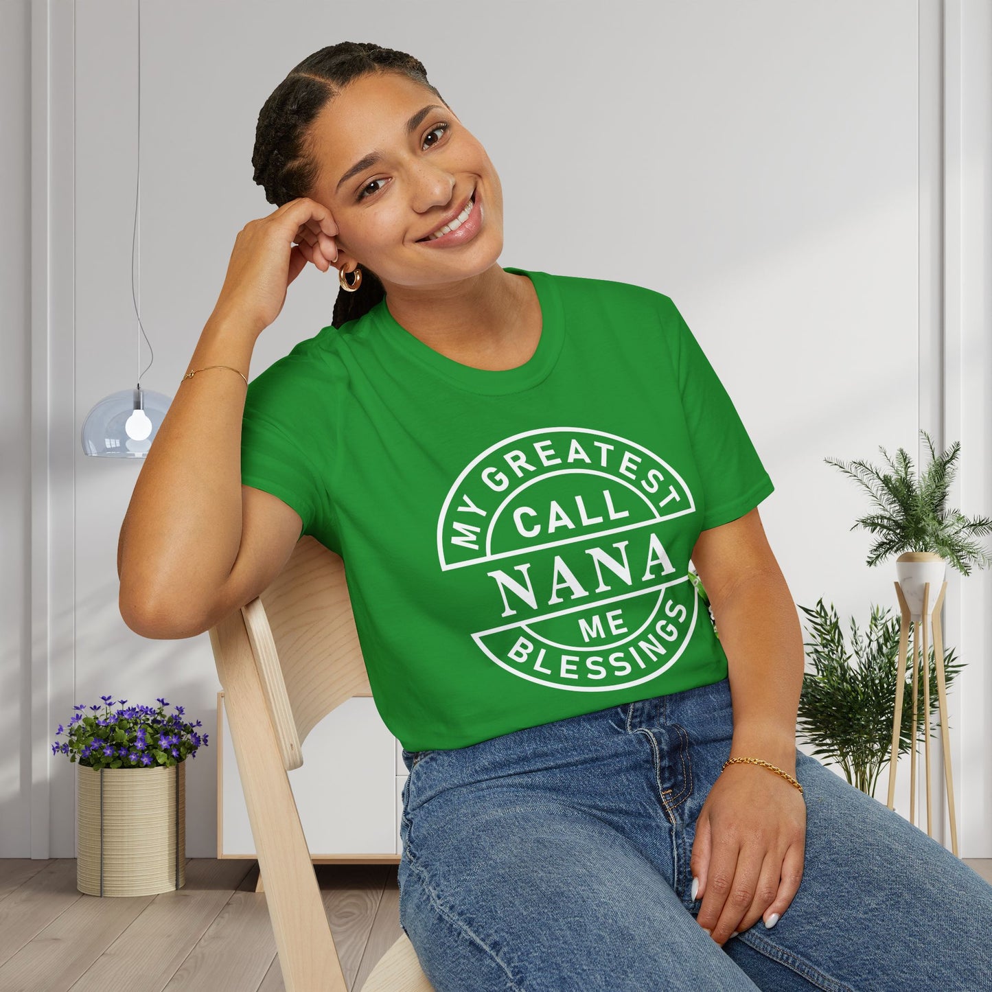 My Greatest Blessings Call Me Nana Adult T-shirt