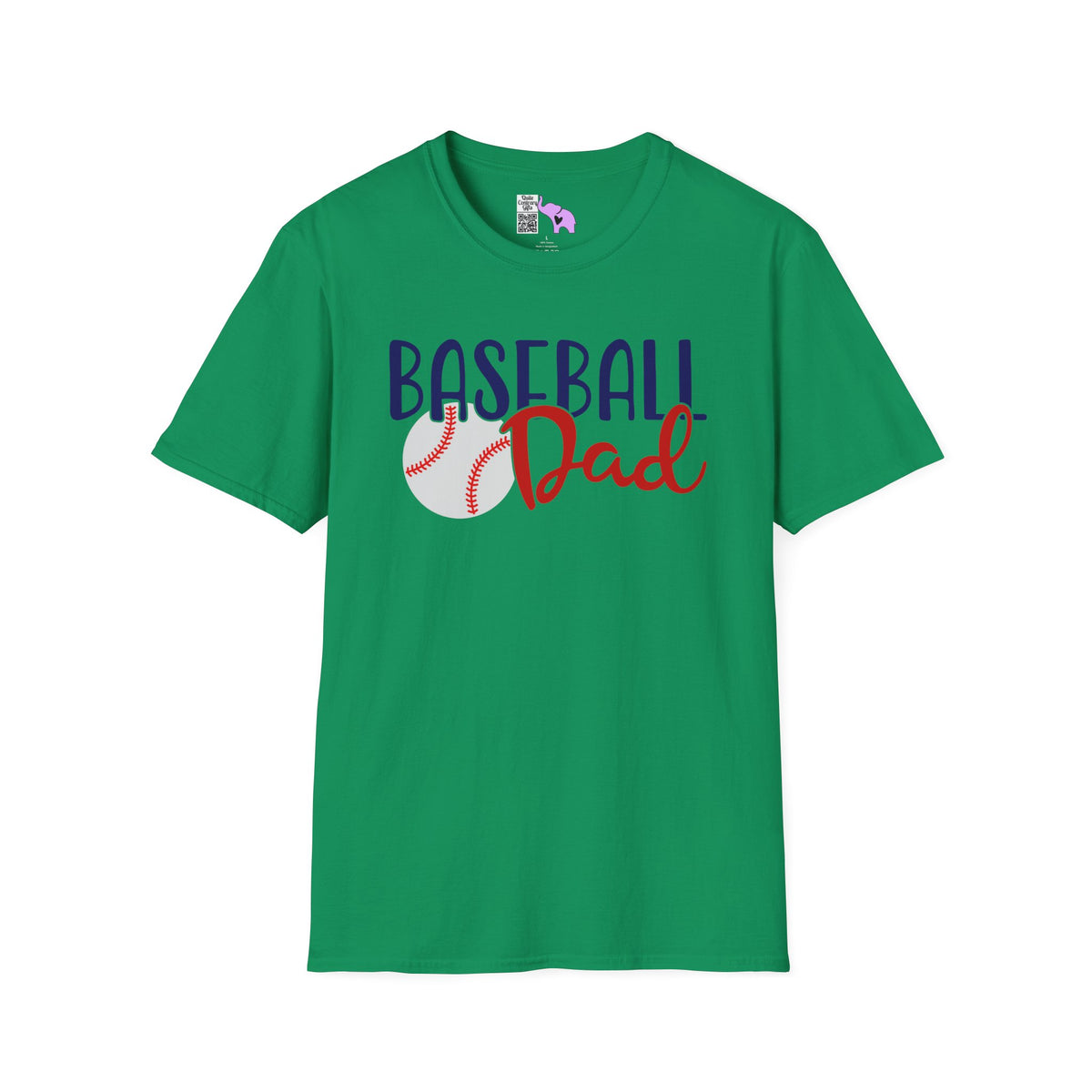 Baseball Dad Adult T-shirt