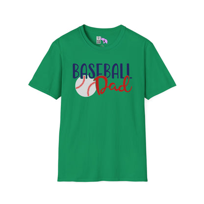 Baseball Dad Adult T-shirt