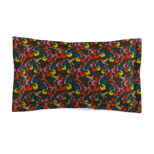 Humming Bloom Microfiber Pillow Sham