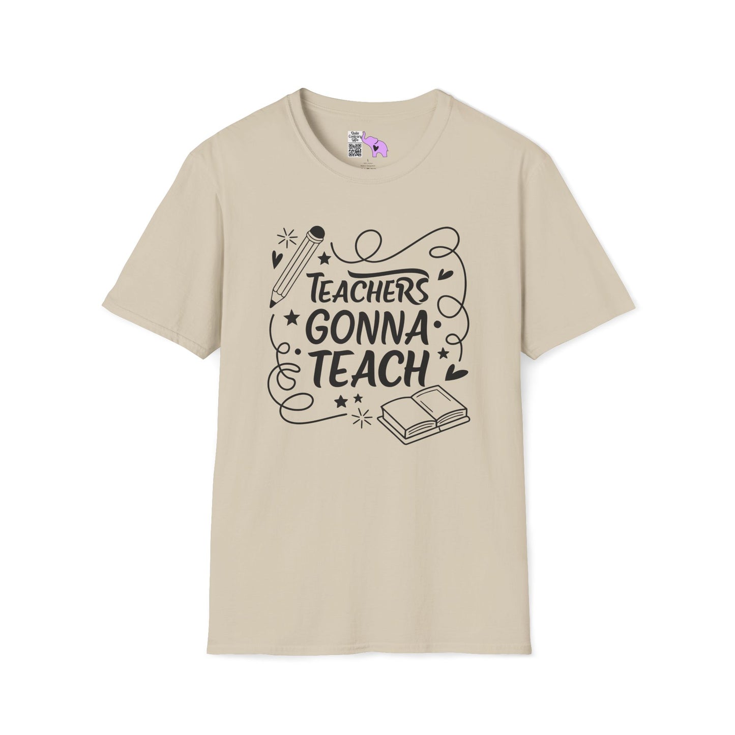 Teachers Gonna Teach Adult T-shirt