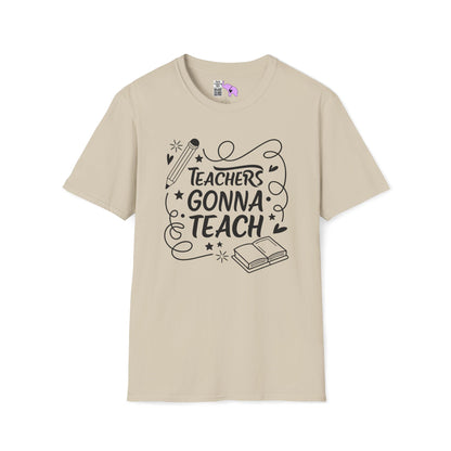 Teachers Gonna Teach Adult T-shirt