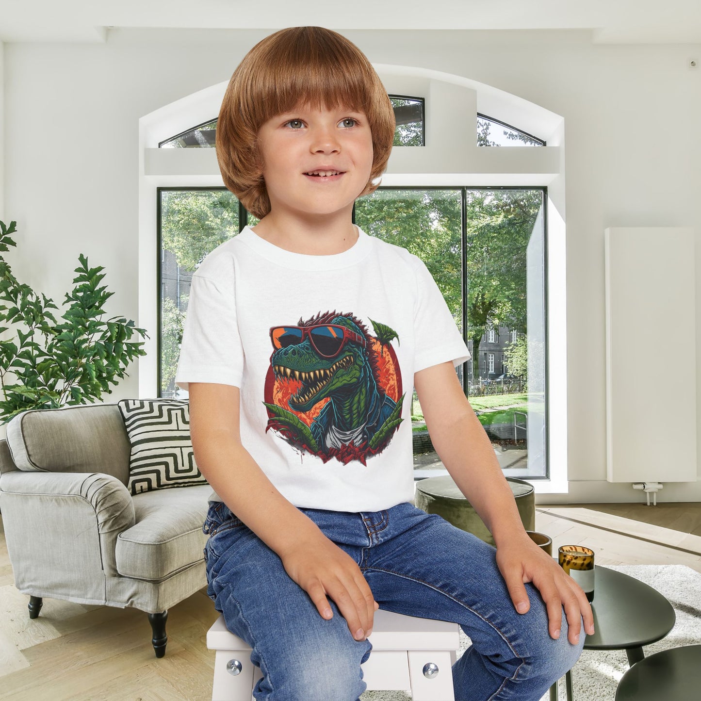 Cool Dinosaur Heavy Cotton™ Toddler T-shirt