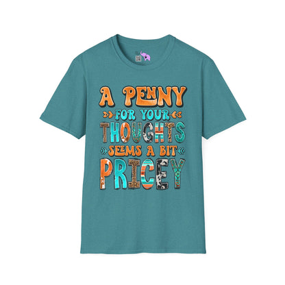 A Penny For Your Thoughts Adult T-shirt