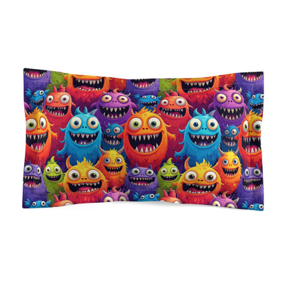 Happy Little Monsters Duvet Bedding Set