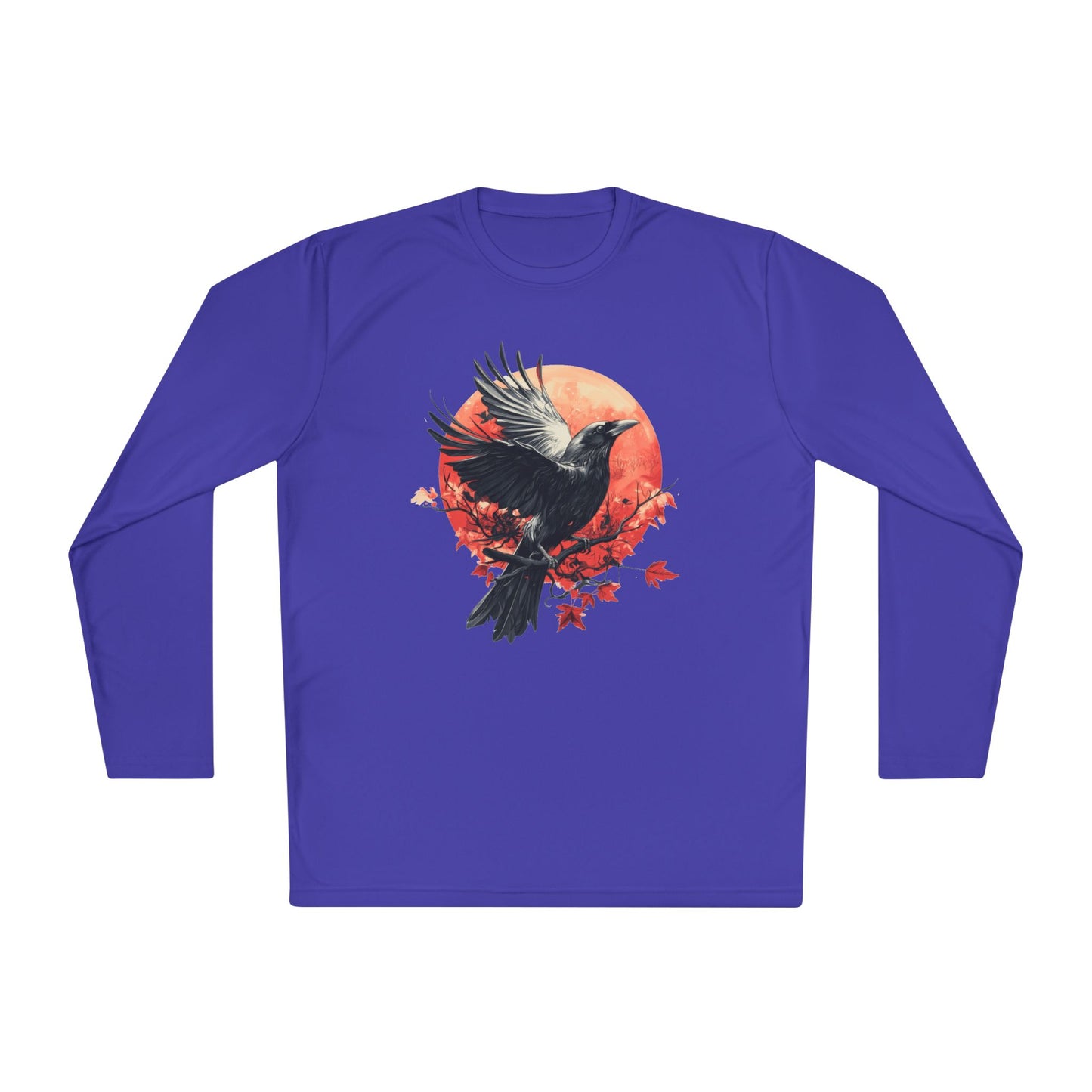 Halloween Crows 3 Adult Long Sleeve Tee