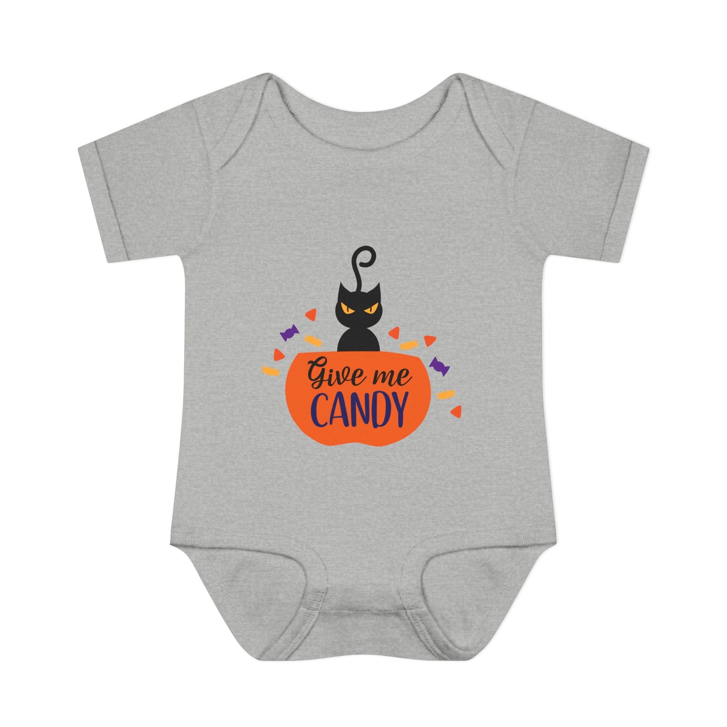 Give Me Candy Baby Rib Bodysuit