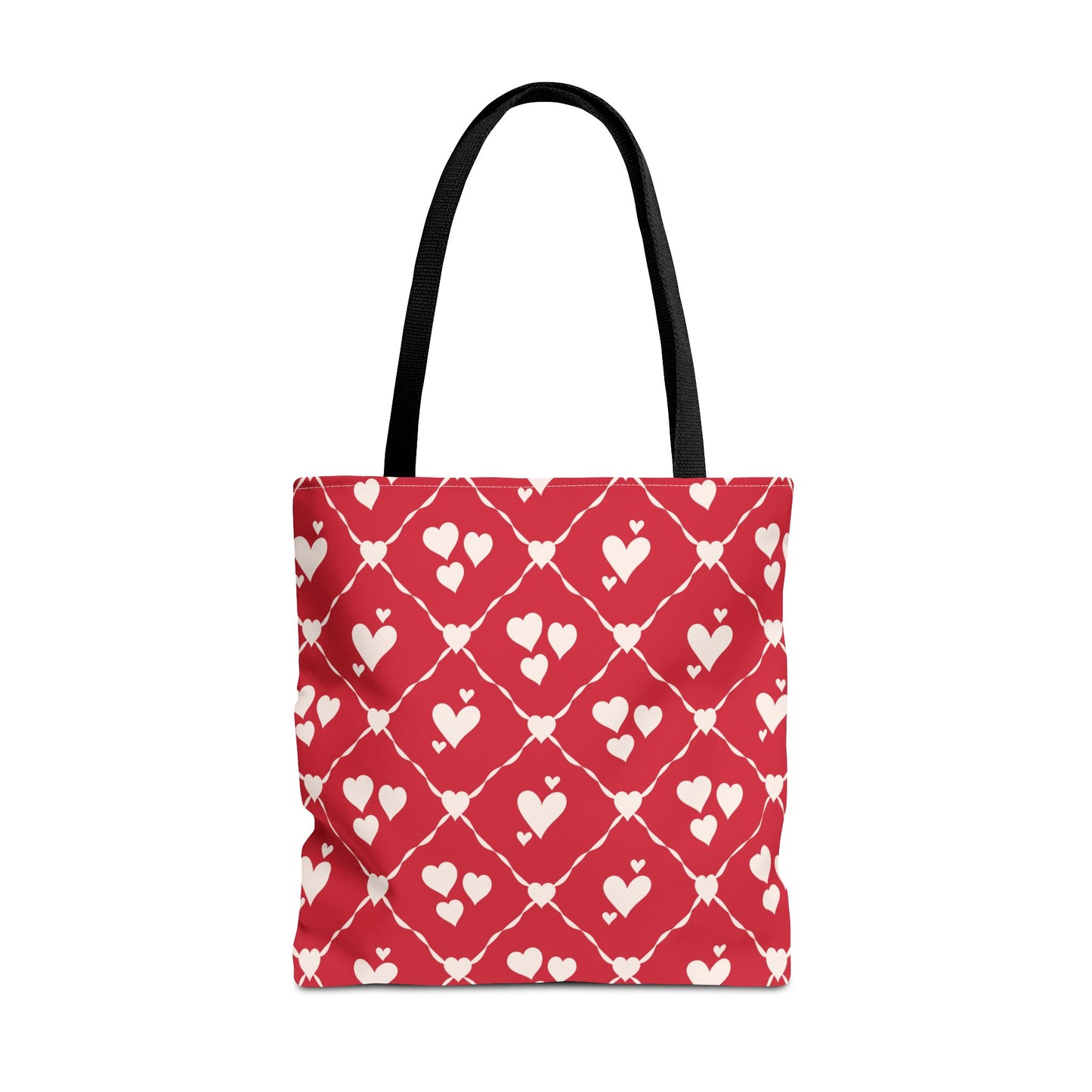 Sweetheart Trellis Canvas Tote Bag