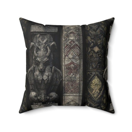 Guardians of the Spire Throw Pillow
