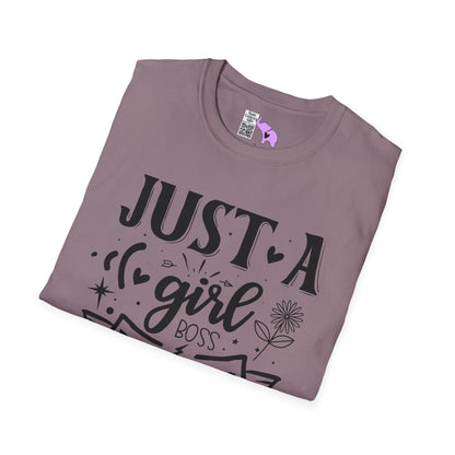 Just A Girl Boss Building Her Empire Adult T-shirt