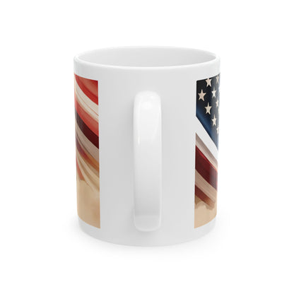 American Bald Eagle Ceramic Mug, (11oz, 15oz)