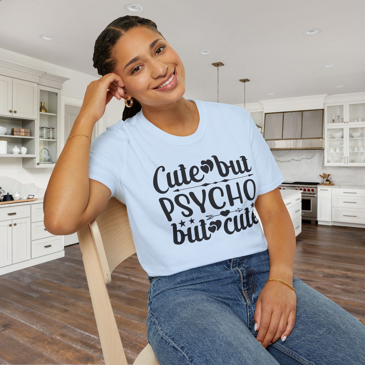 Cute But Psycho But Cute (2) Adult T-shirt