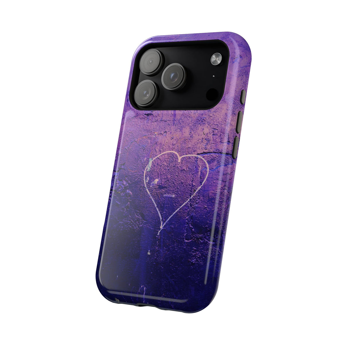 Purple Heart Wall MagSafe® Compatible Tough Case for iPhone