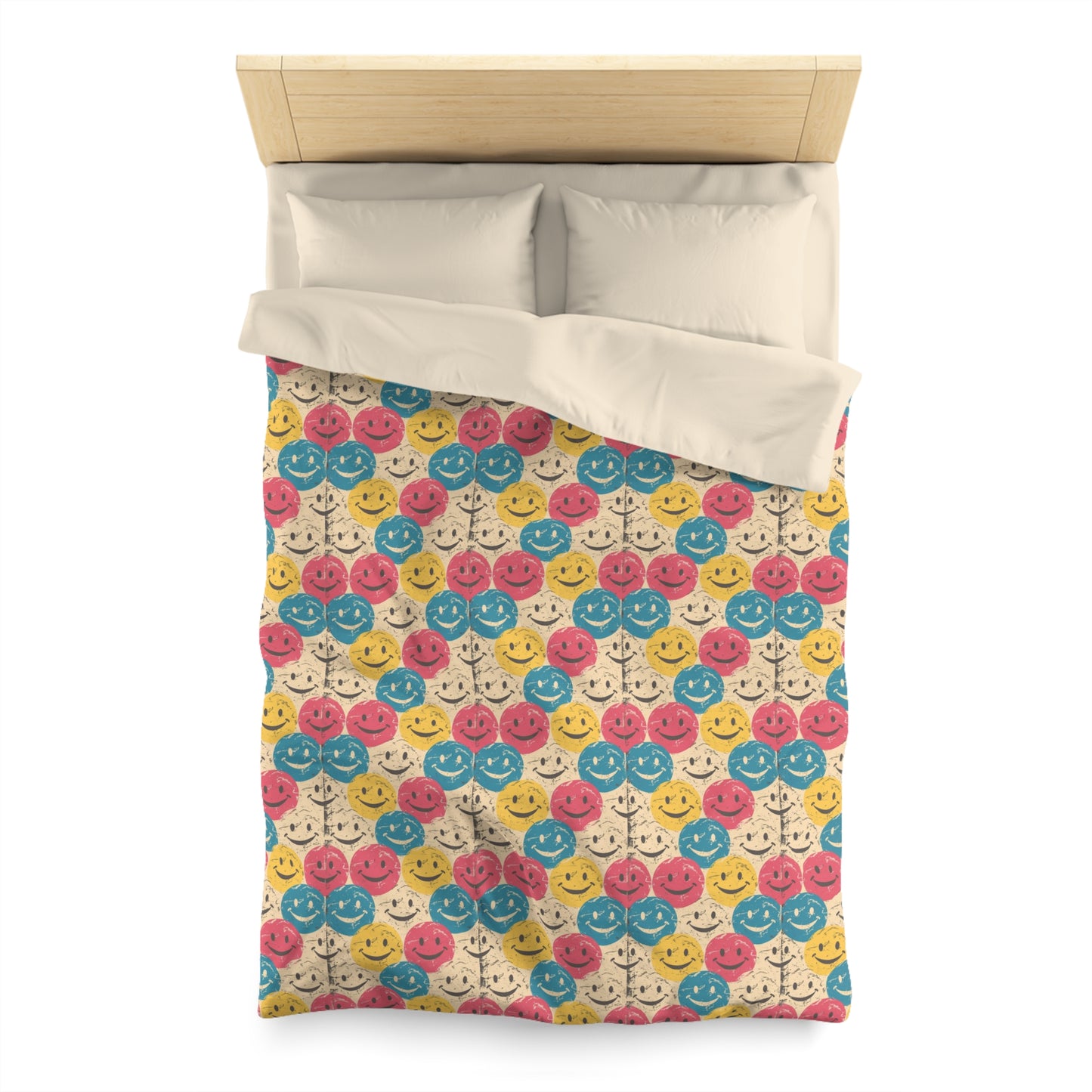 Color Me Happy Microfiber Duvet Cover