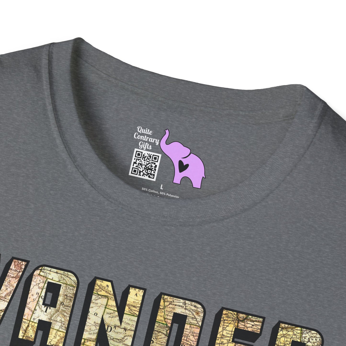 Wander More Adult T-shirt