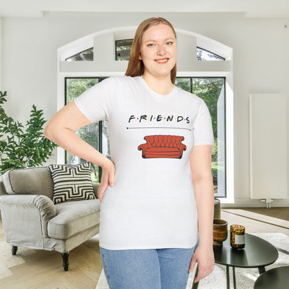 Friends Couch Adult T-shirt