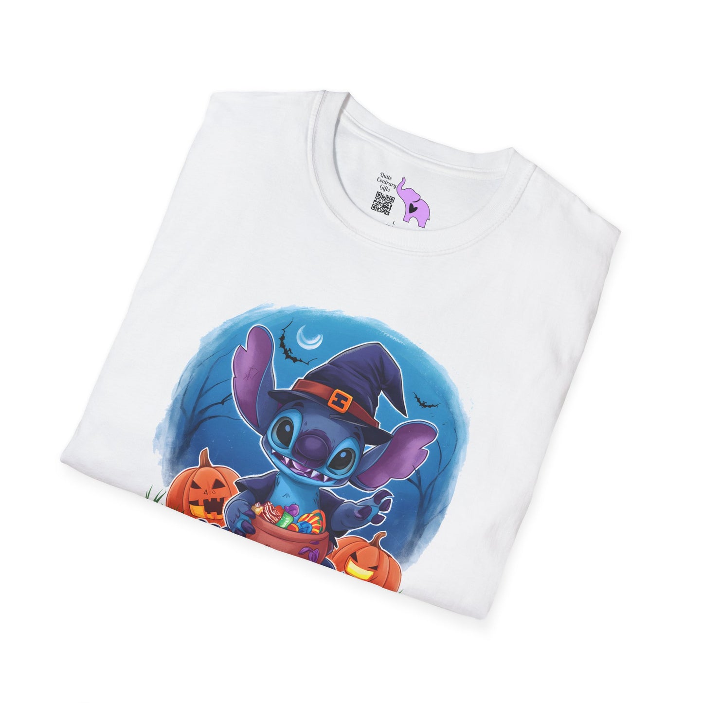 Halloween Stitch Adult T-shirt