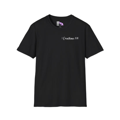 ""Try Jesus Not Me 1 Corinthians 15:10 Adult T-shirt