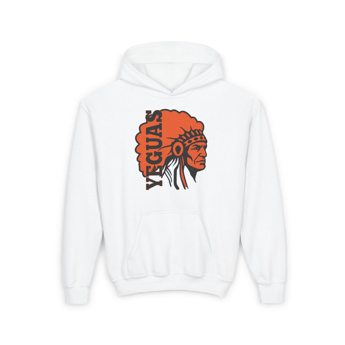 Somerville Yeguas Mascot Youth Heavy Blend Hoodie